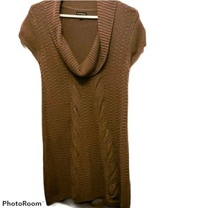 Cowl Neck Sweater Dress